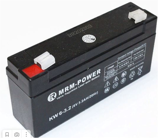 Аккумулятор MRM-POWER KW 6-3.2 6V 3.2Ah свинцово-кислот. для ИБП