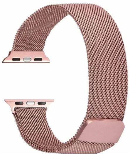 Ремешок 38/40 для Apple Watch сталь розовое золото