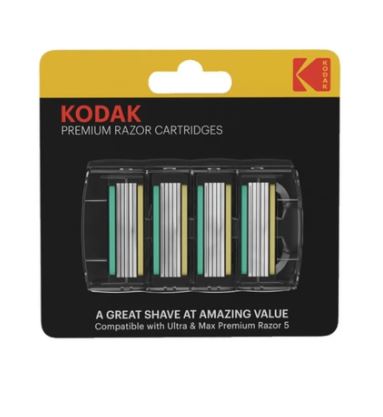 KODAK Premium сменные кассеты 5 лезв. 4шт.