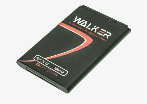 АКБ Nokia BL-4C (6100/6170/6260/7200) WALKER 890mAh техпак