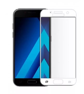 Защитное стекло для Samsung Galaxy A5 2017 (A520) Full Glass белое