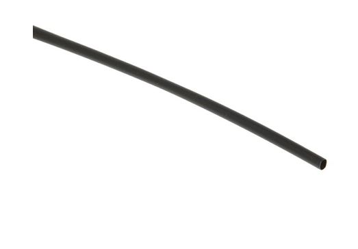 Термоусадочная трубка 3.0/1.5 мм (1 м) черная REXANT