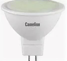 Лампа CAMELION Светодиодная MR16 GU5.3 220V 5W(370lm) 3000K матовая теплый LED5-MR16/830/GU5.3
