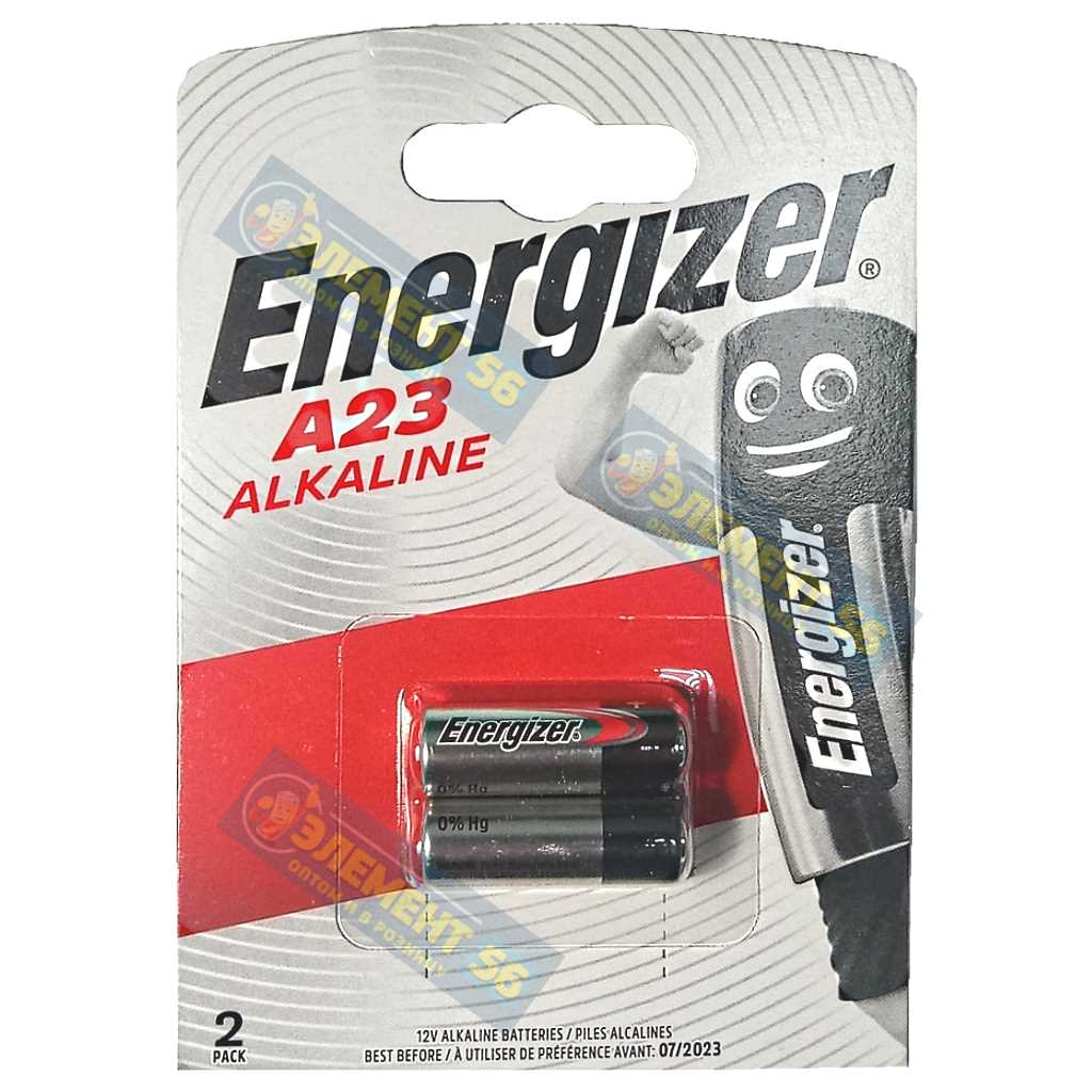 ENERGIZER A23, MN21, 23A, ANSI-1181A, 8LR23, 8LR932, GP23A, E23A, LRV08, V23GA 2BL (1) (10)