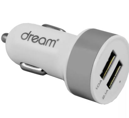 АЗУ 2 USB,2A  DREAM CM07