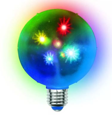 Лампа диско-шар "Звезды" VOLPE 3D ULI-Q310 1,5W/RGB/E27