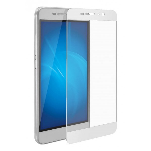 Защитное стекло для Xiaomi MI MAX2 белый техпак  2.5D
