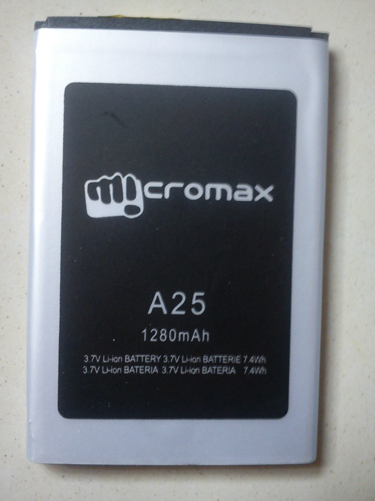 АКБ Micromax A25 тех упак