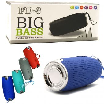 Колонка Big Bass FD3 хром (цвет в ассортименте)