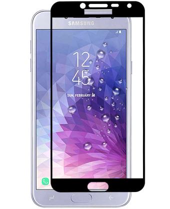 Защитное стекло для Samsung Galaxy J6 (2018) черный  SMARTBUY