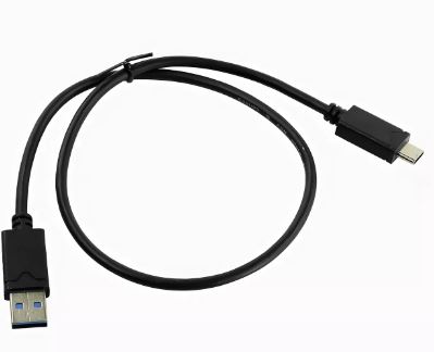 Кабель 5bites Type-C(M) - USB (M) 0.5м  черый TC302-05