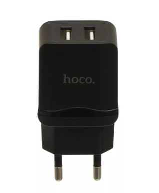 СЗУ 2 USB Hoco C33A 2.4A черный