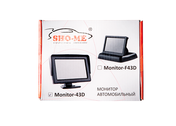 Автомобильный монитор SHO-ME Monitor-43D (г3)