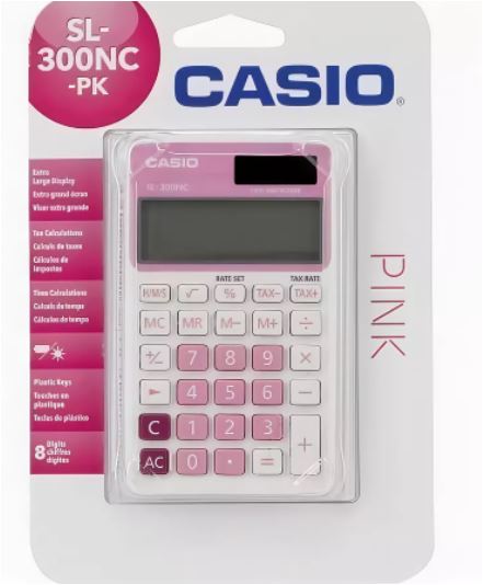Калькулятор CASIO SL-300NC настольный 8 разрядов