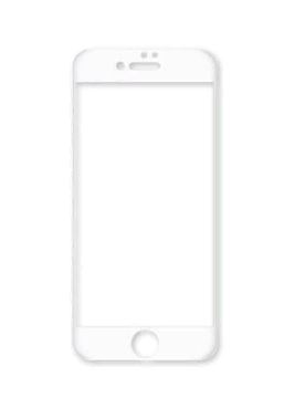 Защитное стекло для Iphone 6PLUS  белое (Base GC)  Full Glass