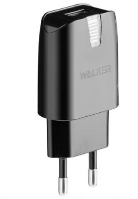 СЗУ 1 USB 2.1A WALKER WH-21 черный