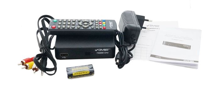 Цифровой эфирный приемник HOBBIT DVS3204 GX6701+MXL608  DVB-T/T2/C
