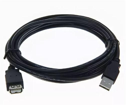 Кабель WALKER USB (M) на USB (F) 5м