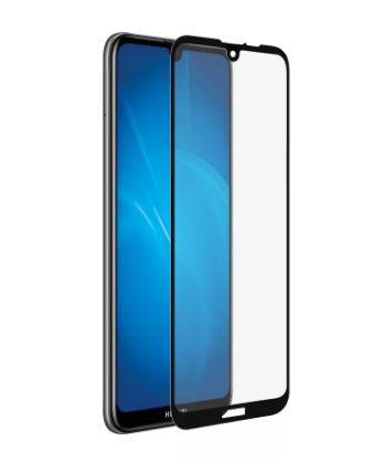 Защитное стекло для HUAWEI Honor 8X 6D черное техак