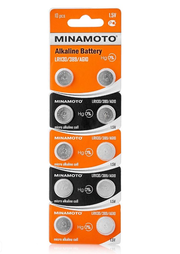 MINAMOTO AG4, G4, 177, 377, LR626, LR66, SR626SW (10) (100) 26