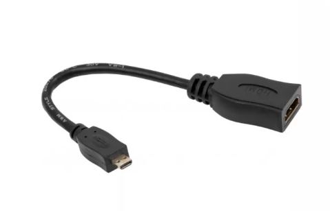 Кабель HDMI-08 DEFENDER micro HDMI(M)-HDMI(F) 8 cm