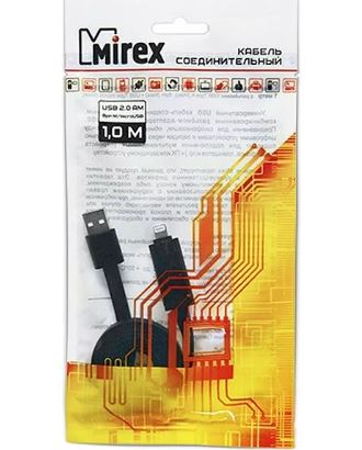 Кабель MIREX USB 2.0(AM)>micro(BM) 8pin1.0м