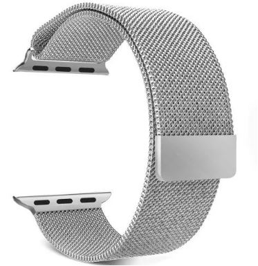 Ремешок 42/44 для Apple Watch сталь серебро