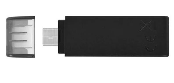 Флеш-карта KINGSTON 32GB DT70 черная USB 3.0 DT70/32GB