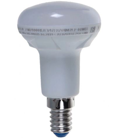 Лампа UNIEL светодиодная R50 диммер 7w 4000/E14 дневной свет