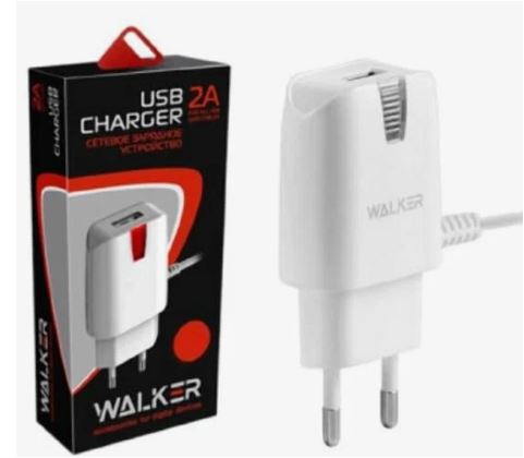 СЗУ WALKER WH-23 1 USB  iPhone 5/6/7 белый