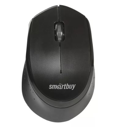 Мышь беспроводная SMART BUY 333AG-K черная. USB 2.0
