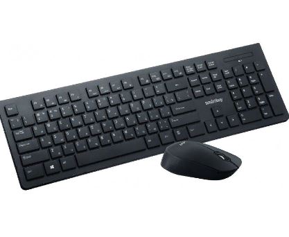 Мышь+клавиатура SMART BUY комплект 116377AG-K беспроводные
