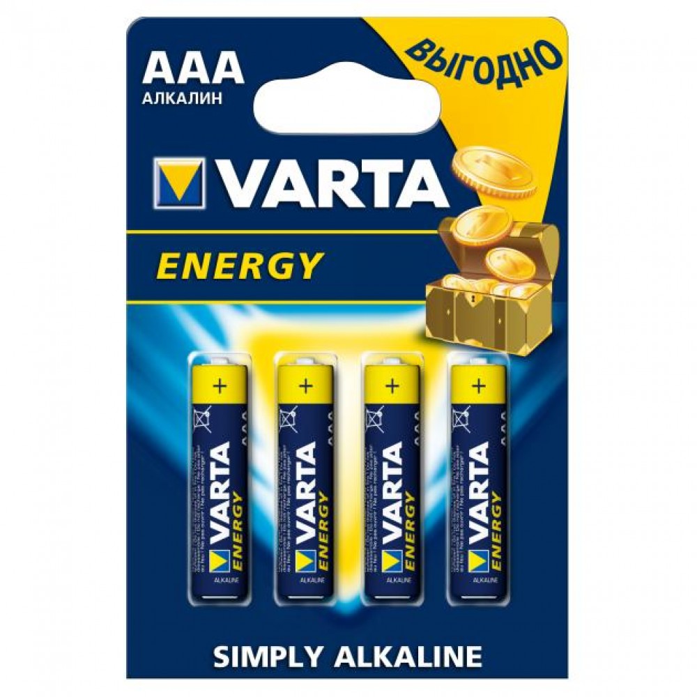 VARTA LR03 - 4 BL ENERGY ALKALINE (80) (400) 27