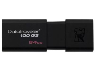 Флеш-карта KINGSTON 64GB 100 G3 USB 3.0 DATA TRAVELER DT100G3/64GB