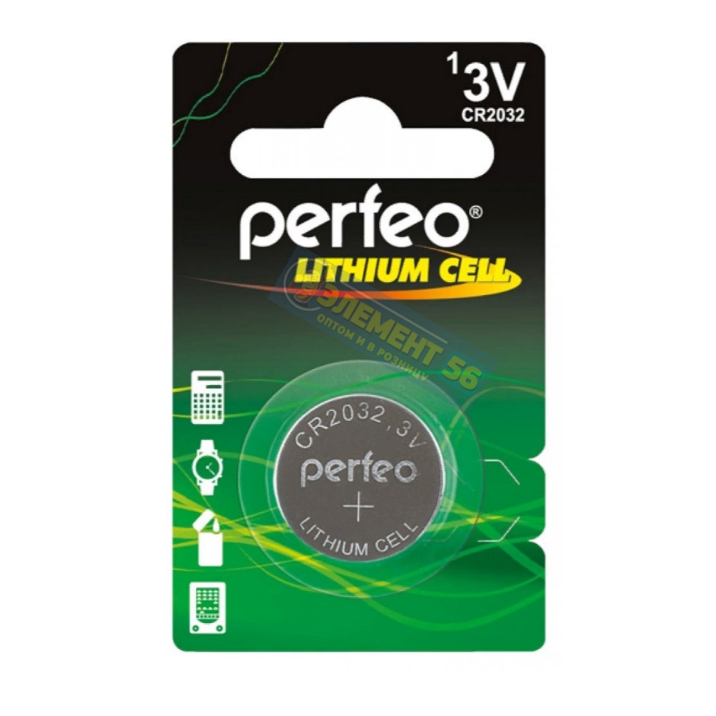 PERFEO CR2032 1BL (10) 26