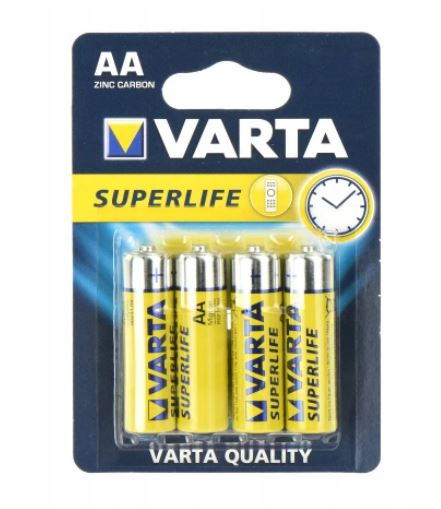 VARTA R6 SUPERLIFE , AA, MN1500, А316 4BL (4) (60)
