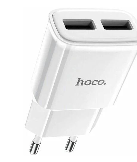 СЗУ 2 USB Hoco C88A 2.4A белый