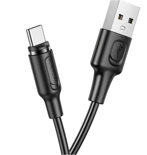 Кабель BOROFONE BX41  магнит USB -TYPE-C 1,0м 2.4 A черный