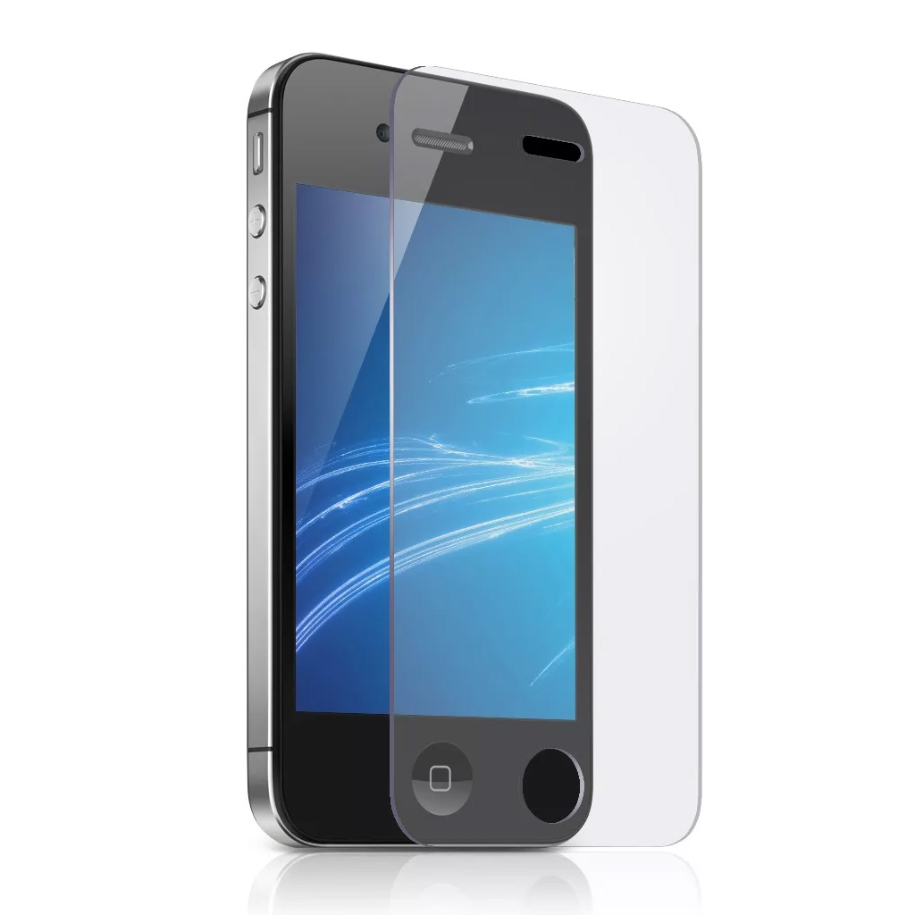 Защитное стекло для Iphone 4/4S "TEMPERED GLASS" 0.3mm + протирка