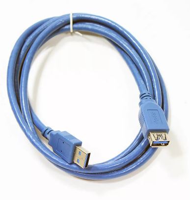 Кабель VCOM USB (M) на USB (F) 0.5м VUS7065