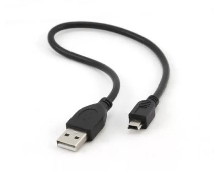 Кабель CABLEXPERT USB-miniUSB 1.0м CCP-5PUSB2D-1M