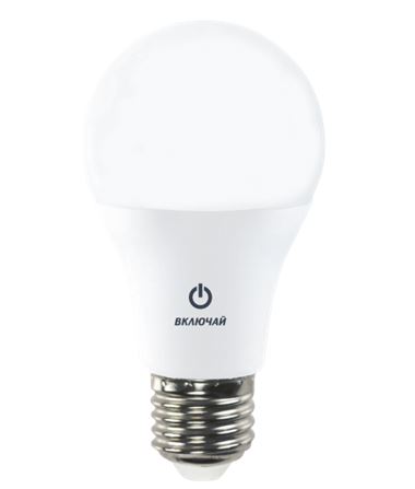 Лампа Включай LED PREMIUM A60-D-8WE27-W 4000K датчик движения