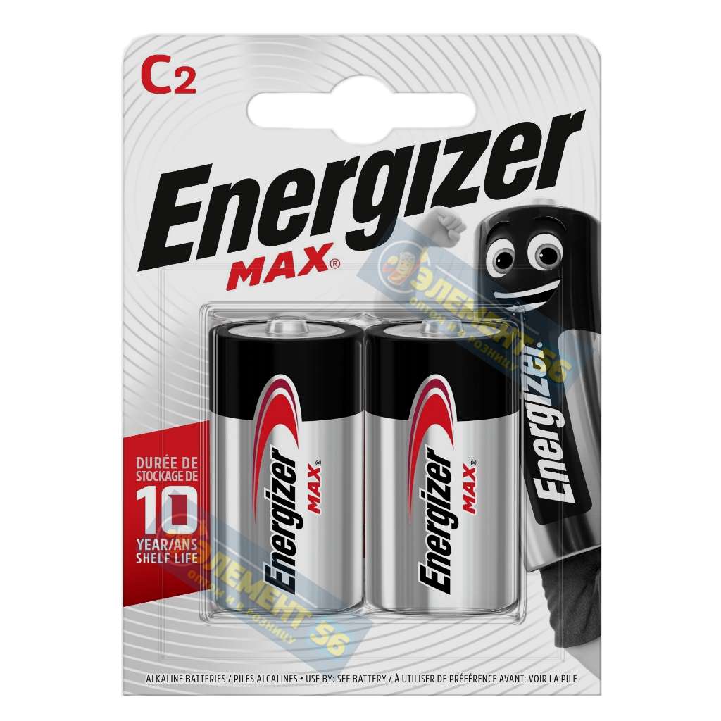 ENERGIZER MAX LR14, MN1400, A343, E93, C 2BL (2) (24) 28