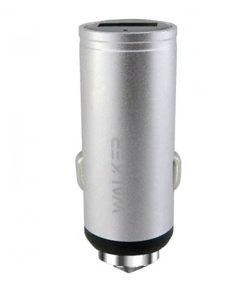 АЗУ 1 USB 2.4A WALKER WCR-23 18W QC3.0 серый быстрая зарядка