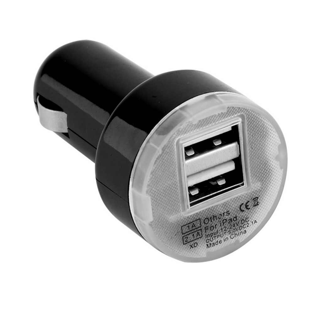 АЗУ USB адаптер 5626 без упаковки черный/белый