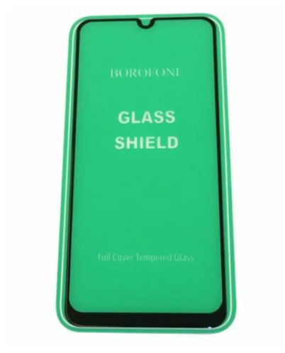 Защитное стекло для Xiaomi Redmi Note 8 черное BOROFONE Elephant