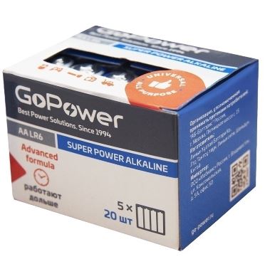 GOPOWER LR6, AA, MN1500, А316 20BOX (20)(640)