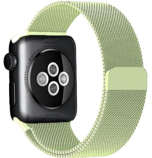 Ремешок 38/40 MESH для Apple Watch сталь зеленый