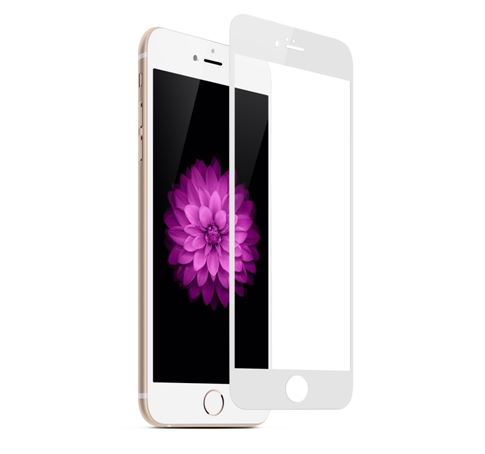 Защитное стекло для IPhone 6  (4.7) (белый)  Zibelino TG 3D