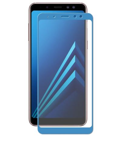 Защитное стекло для Samsung A5 (A520F) 2017  (синий)  Zibelino TG 5D